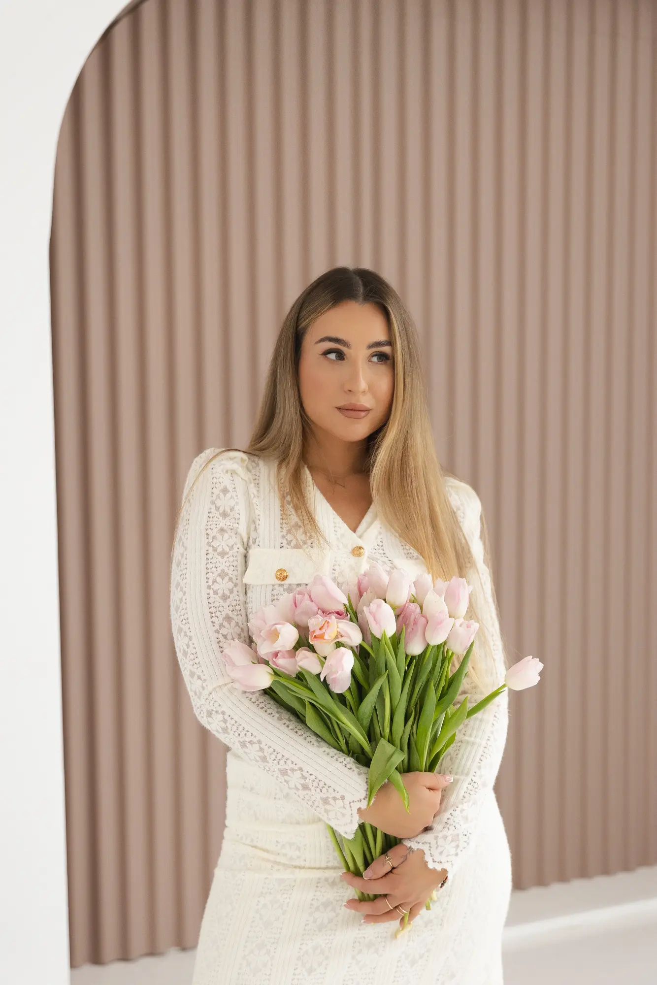 Monika Matuszewska przy pracy